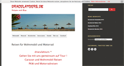 Desktop Screenshot of draculatours.de